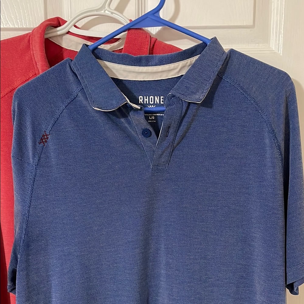 Rhone Blue Polo Shirt